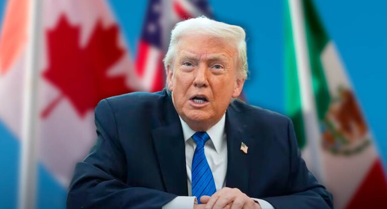 Trump cuestiona la renovación del T-MEC y minimiza la relación con México y Canadá