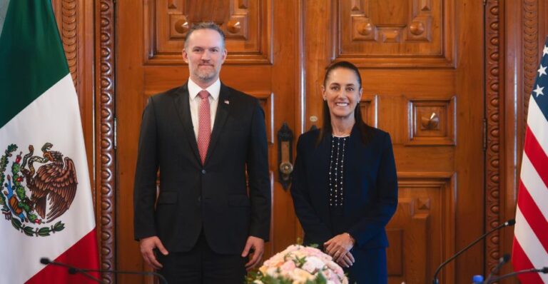 Claudia Sheinbaum avanza en negociación del T-MEC con representantes de EU