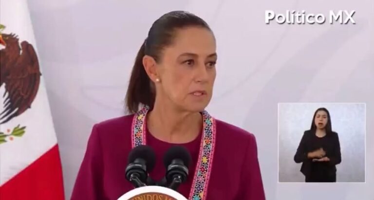 Sheinbaum aclara motivo de su ausencia en Uruapan y mantiene contacto con alcaldesa local