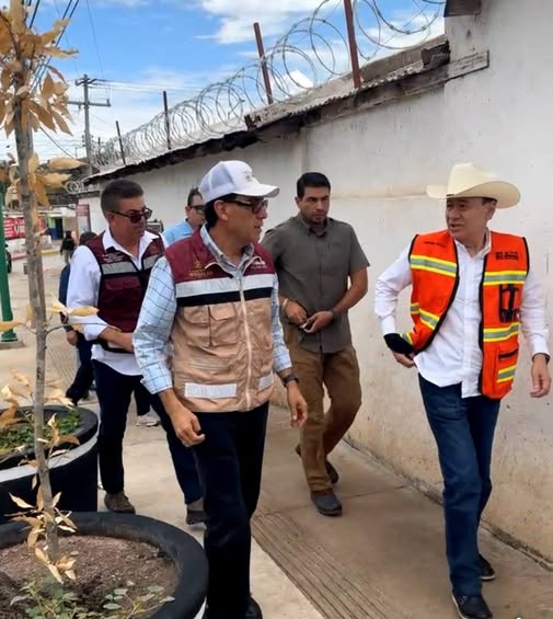 Gobernador Alfonso Durazo supervisa daños tras tormenta en Nogales