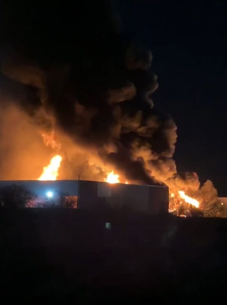 Explosión e incendio en empresa aeroespacial Latecoere en Hermosillo