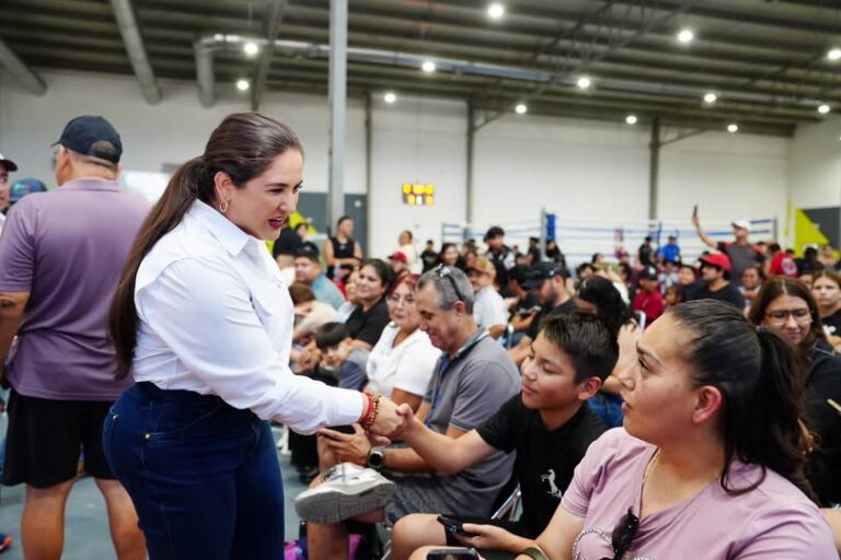 Celida López impulsa la defensa de la Cuarta Transformación en Sonora