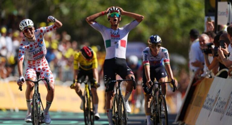 Isaac del Toro gana la segunda etapa del Tour de Francia, primer mexicano en lograrlo en 37 años