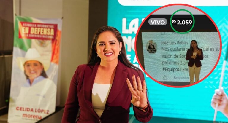 Celida López impulsa participación ciudadana en asamblea digital de Morena Sonora