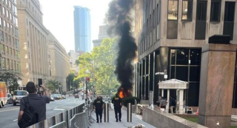 FBI detiene a hombre tras explosión frente a oficinas del ICE en Nueva York con dos heridos