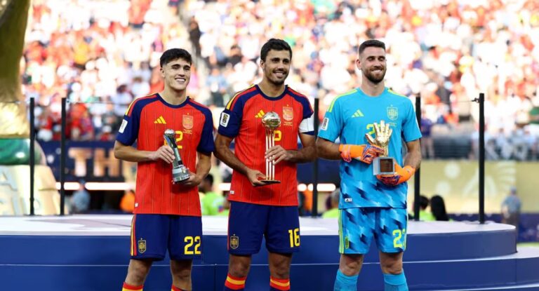 España domina el Mundial 2026 y gana tres premios individuales