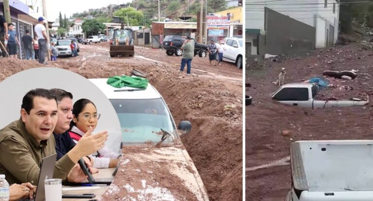 Más de 30 viviendas resultan dañadas por lluvias en Nogales; Gobierno activa apoyo a afectados