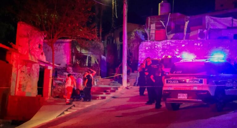 Hombre pierde la vida tras agresión armada en la colonia 5 de Mayo en Hermosillo
