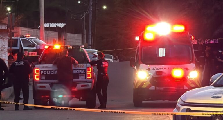 Hombre pierde la vida tras ataque armado en colonia El Ranchito, Hermosillo