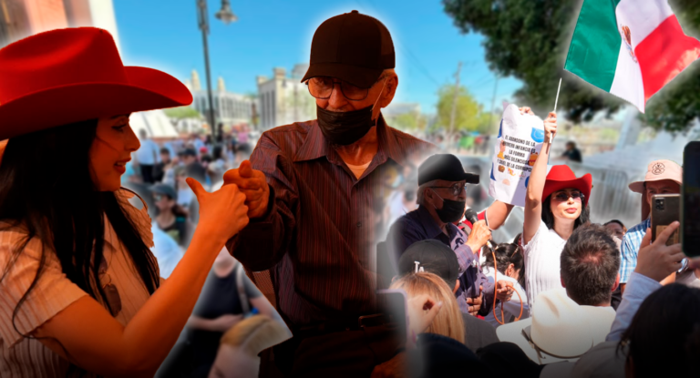 Lupita Villalobos encabeza marcha en Hermosillo para exigir educación inicial gratuita en Sonora