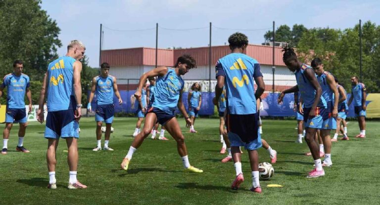España cancela su último entrenamiento por tormenta eléctrica antes de la final