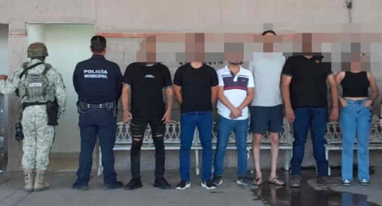 Detienen a seis personas por privación ilegal de la libertad en Hermosillo