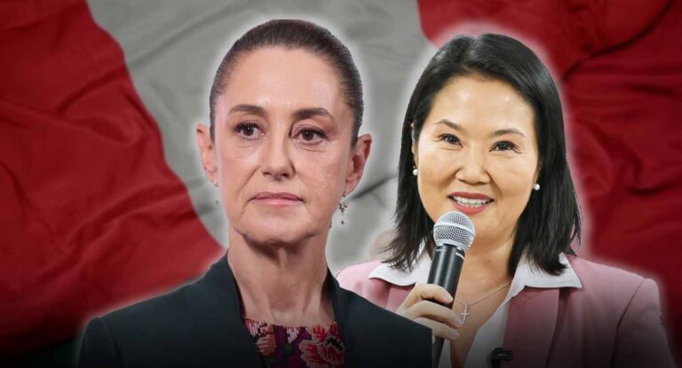 Sheinbaum anuncia intención de reanudar relaciones diplomáticas con Perú tras mensaje de Keiko Fujimori