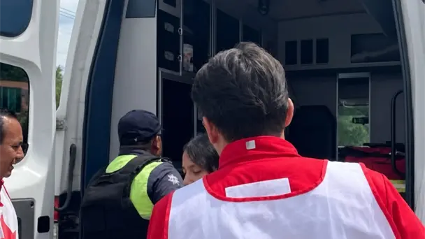 Motociclista pierde una pierna tras accidente en bulevar Tetakawi, San Carlos