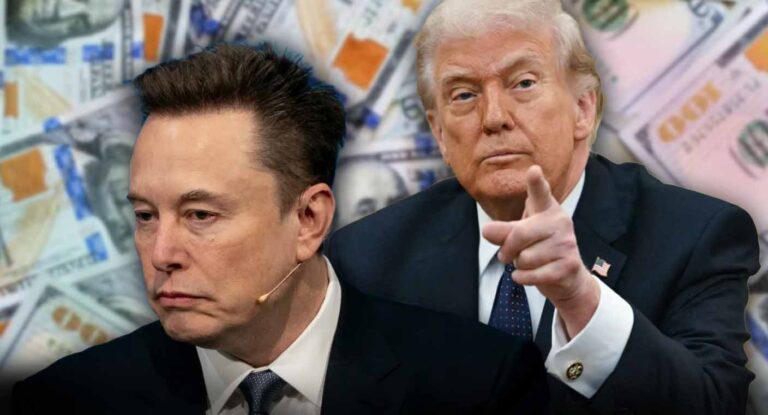 Trump solicita a Elon Musk donar acciones de SpaceX a cuentas para niños Trump