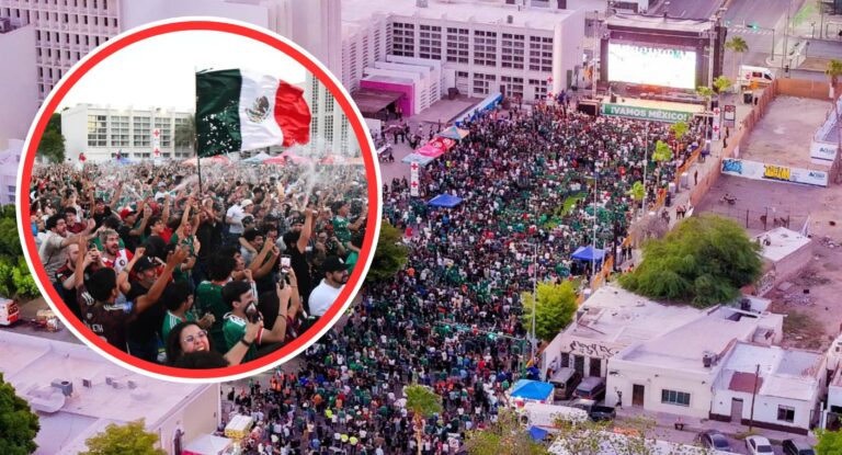 Más de 6,500 aficionados disfrutaron sin incidentes el HFEST en Hermosillo para México vs Inglaterra