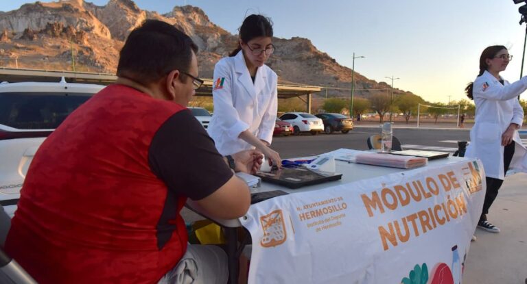 Ayuntamiento de Hermosillo ofrece consultas nutricionales gratuitas en tres módulos