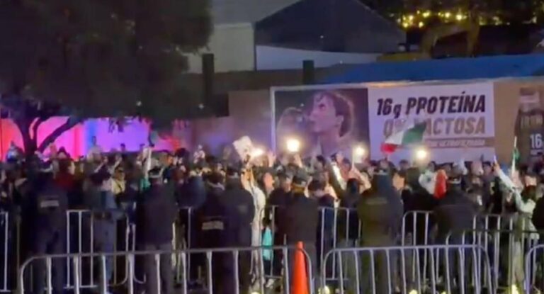 Seguridad impide serenata de aficionados mexicanos para Inglaterra en Hermosillo