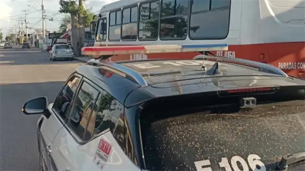 Policía en Hermosillo ayuda a reunir a adulto mayor perdido en camión con su familia