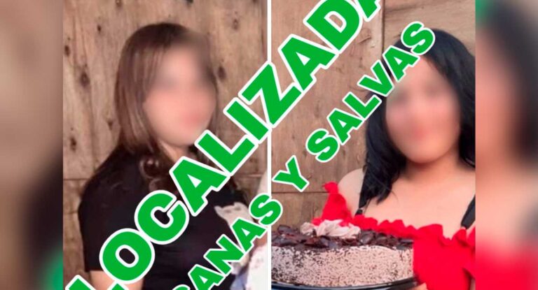 Localizan sanas y salvas a dos adolescentes reportadas como desaparecidas en Nogales