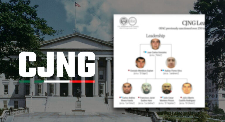 Estados Unidos y México sancionan a 55 vinculados al CJNG y revelan nuevo liderazgo