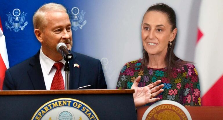 Embajador de EU recibe a Sheinbaum para la final del Mundial 2026