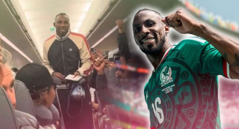 Julián Quiñones recibe ovación en vuelo tras su destacada actuación en el Mundial con México