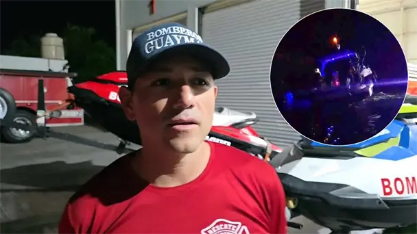 Rescatan a siete personas tras volcadura de kayaks por fuertes vientos en San Carlos