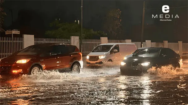 Brisa marina limita lluvias en zona oriente de Hermosillo; tormentas persisten en la sierra alta