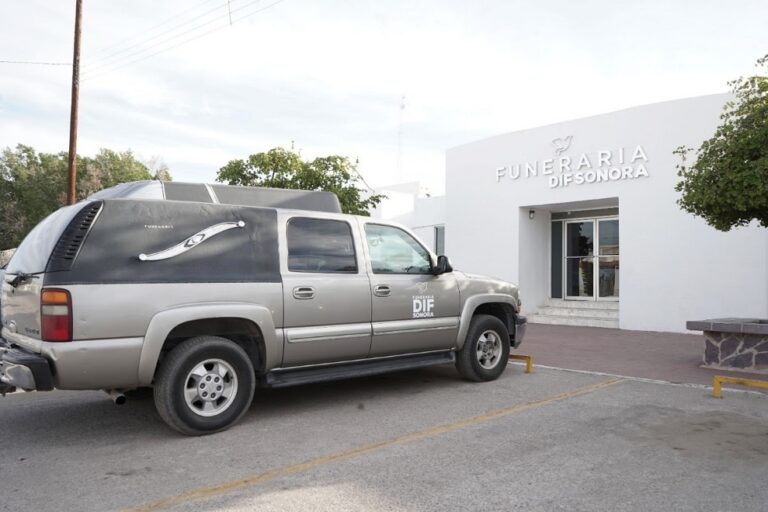 DIF Sonora ofrece servicios funerarios accesibles desde 3 mil 150 pesos para familias vulnerables