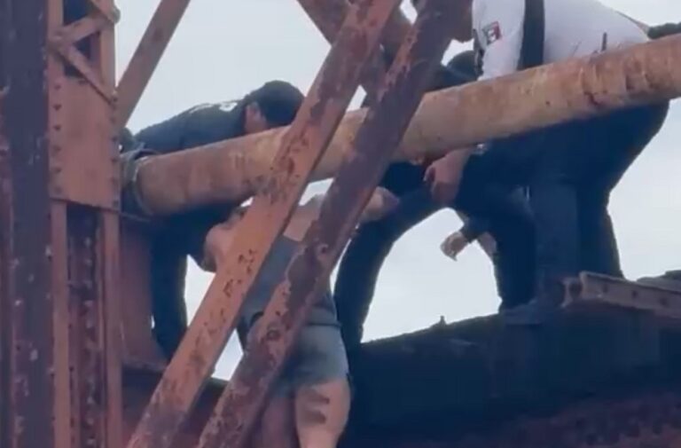 Policía Estatal evita suicidio en presa Abelardo L. Rodríguez en Hermosillo