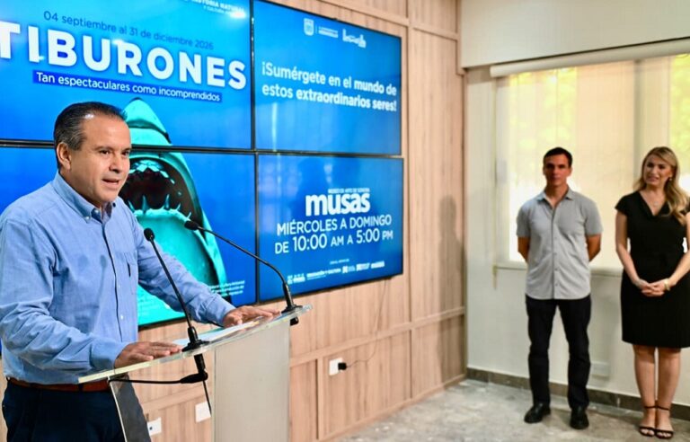 La exposición TIBURONES llega al Museo de Arte de Sonora en Hermosillo