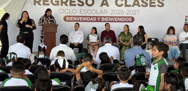 Tres escuelas del sur de Sonora inician ciclo escolar en espacios alternos por rehabilitación