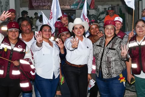 Celida López impulsa organización y defensa de Morena en Hermosillo