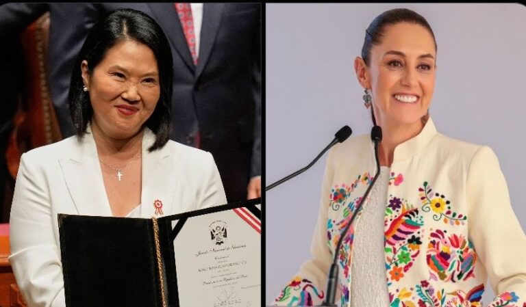 México y Perú oficializan la reanudación de relaciones diplomáticas tras llegada de Keiko Fujimori