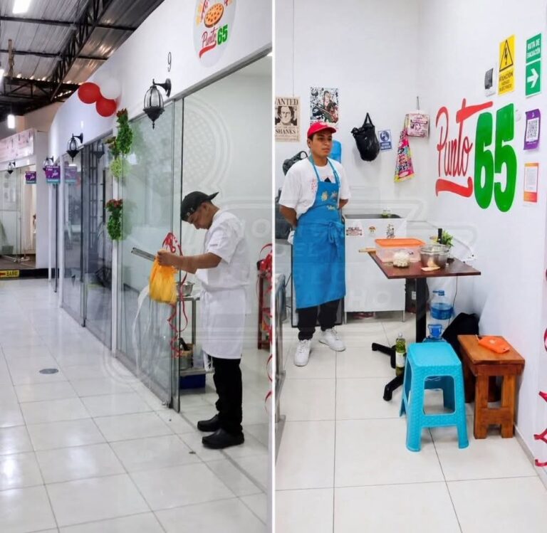 José P. Sánchez inaugura Pizza Napolitana Punto 65 en Huacho
