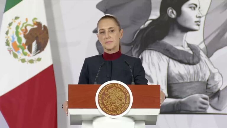 Claudia Sheinbaum defiende a Andrés Manuel López Beltrán tras cancelación de visa en EU