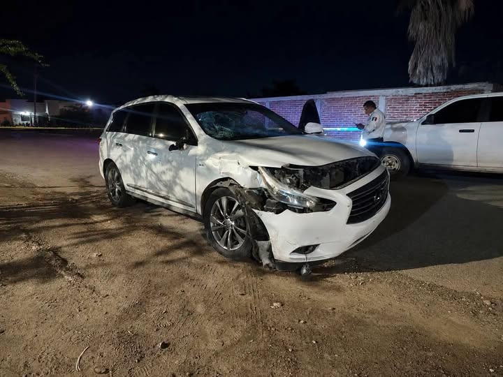 Joven motociclista pierde la vida tras choque en acceso al fraccionamiento Aeropuerto en Navojoa