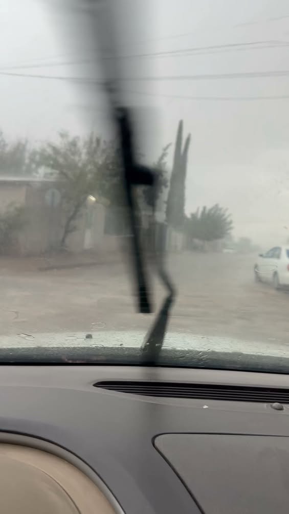Agua Prieta registra lluvia significativa que impacta el clima local