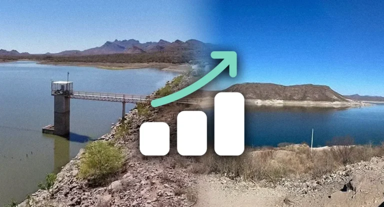 Almacenamiento de agua en presas de Sonora crece y podría alcanzar su capacidad este 2026