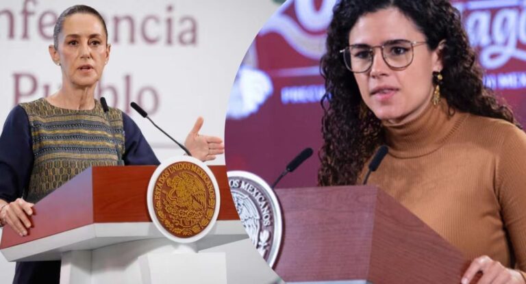 Claudia Sheinbaum niega lista de periodistas y defiende a Luisa María Alcalde tras cancelación de visa a Andy López Beltrán