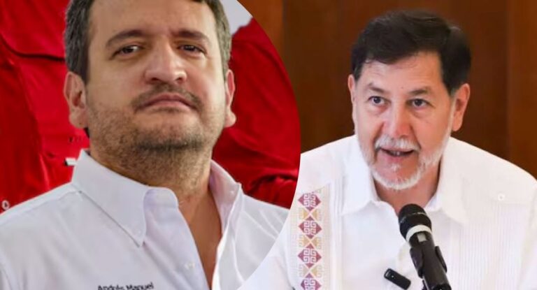 Senador Fernández Noroña denuncia uso político del retiro de visa a Andy López Beltrán