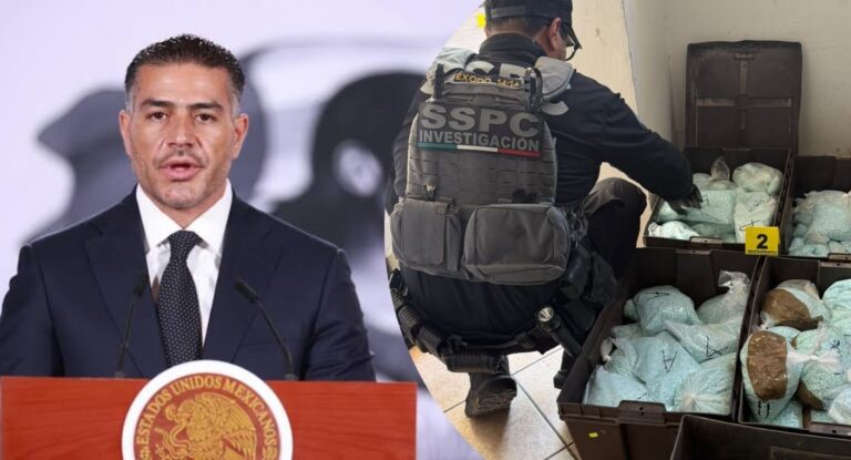 Aseguran más de 4 millones de dosis de fentanilo vinculadas a Los Rusos en Mexicali