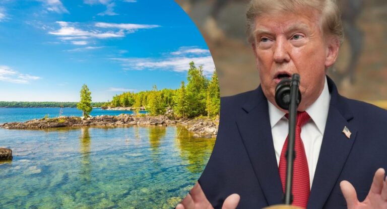 Donald Trump amenaza con renombrar Lago Ontario como ‘Lago América’ por conflicto comercial