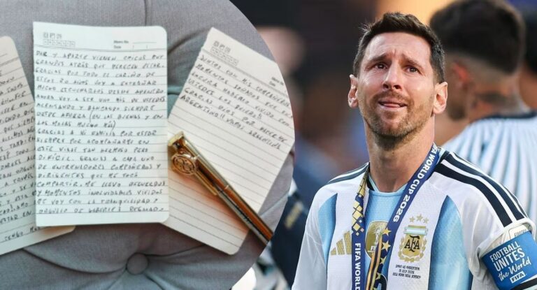 Lionel Messi anuncia su retiro de la Selección Argentina tras 20 años