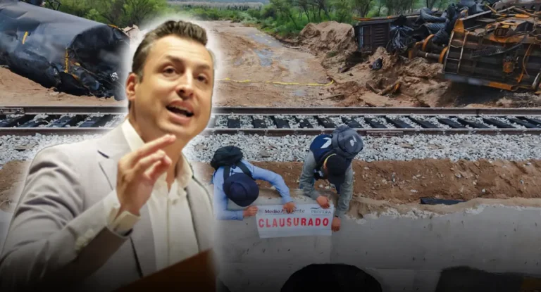 Senador Colosio exige reparación por derrame de hidrosulfuro de sodio en Naco, Sonora