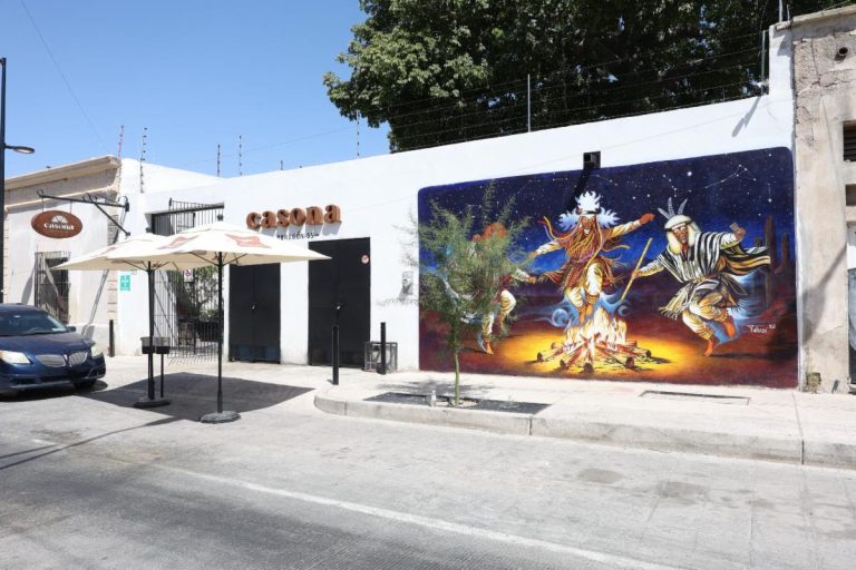 Gobierno de Sonora inaugura mural “Los Danzantes” en barrio La Matanza, Hermosillo