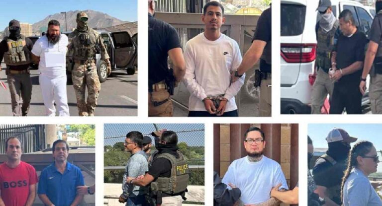 Estados Unidos entrega a México a 10 fugitivos vinculados con delitos graves