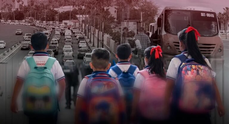Regreso a clases en Sonora genera retos en transporte público y movilidad urbana