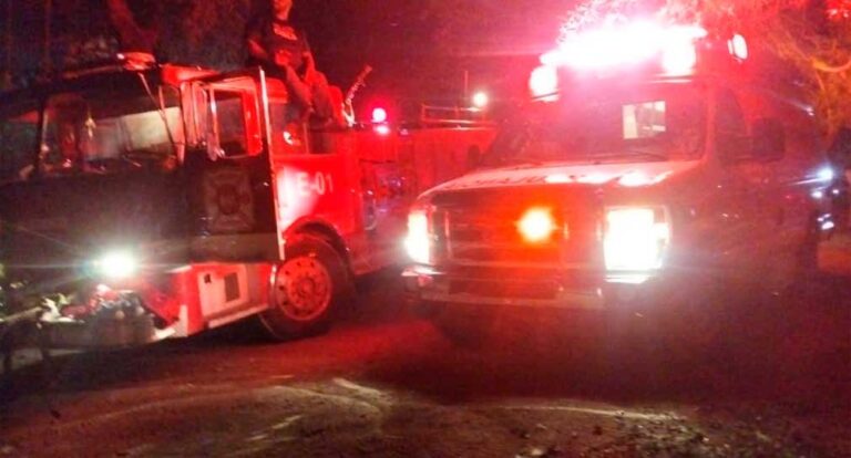 Explosión por fuga de gas LP deja a adulto mayor con quemaduras graves en Miguel Alemán